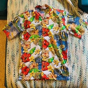 Magnum 357 Hawaiian Shirt Vintage Mens Small